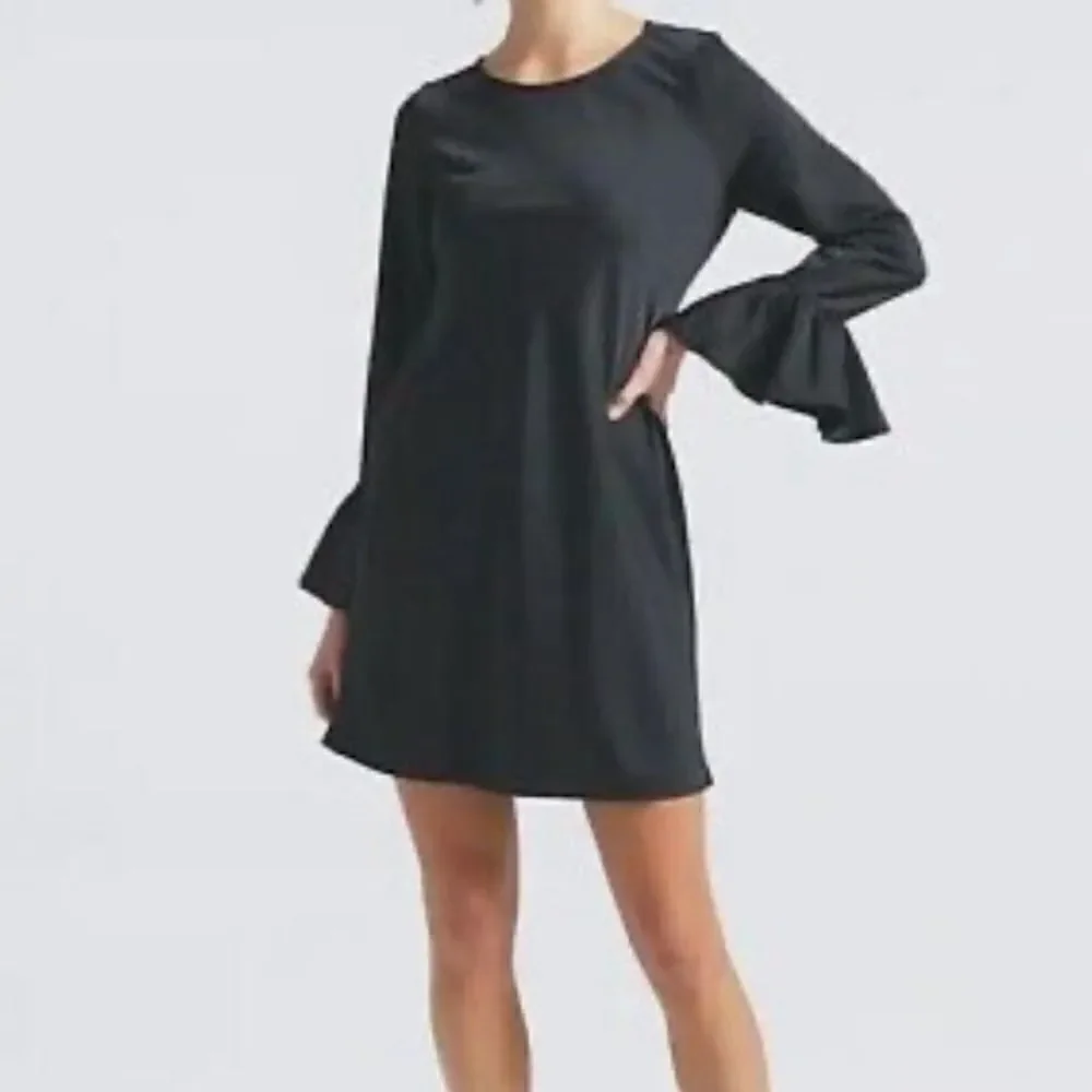 NWT J. Crew Winter Garden Dress Black Sz 2
